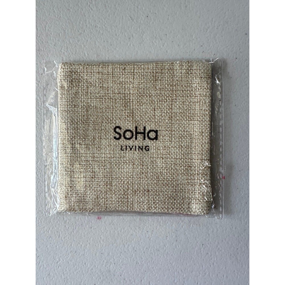 NWT SoHa Living Hawaiian Kingdom Flag Hae Hawaii Square Fabric Coaster - Picture 2 of 2